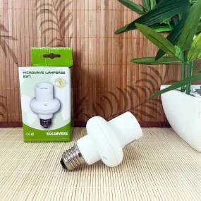 EcoSavers Motion Detection Auto On/Off Lampbase