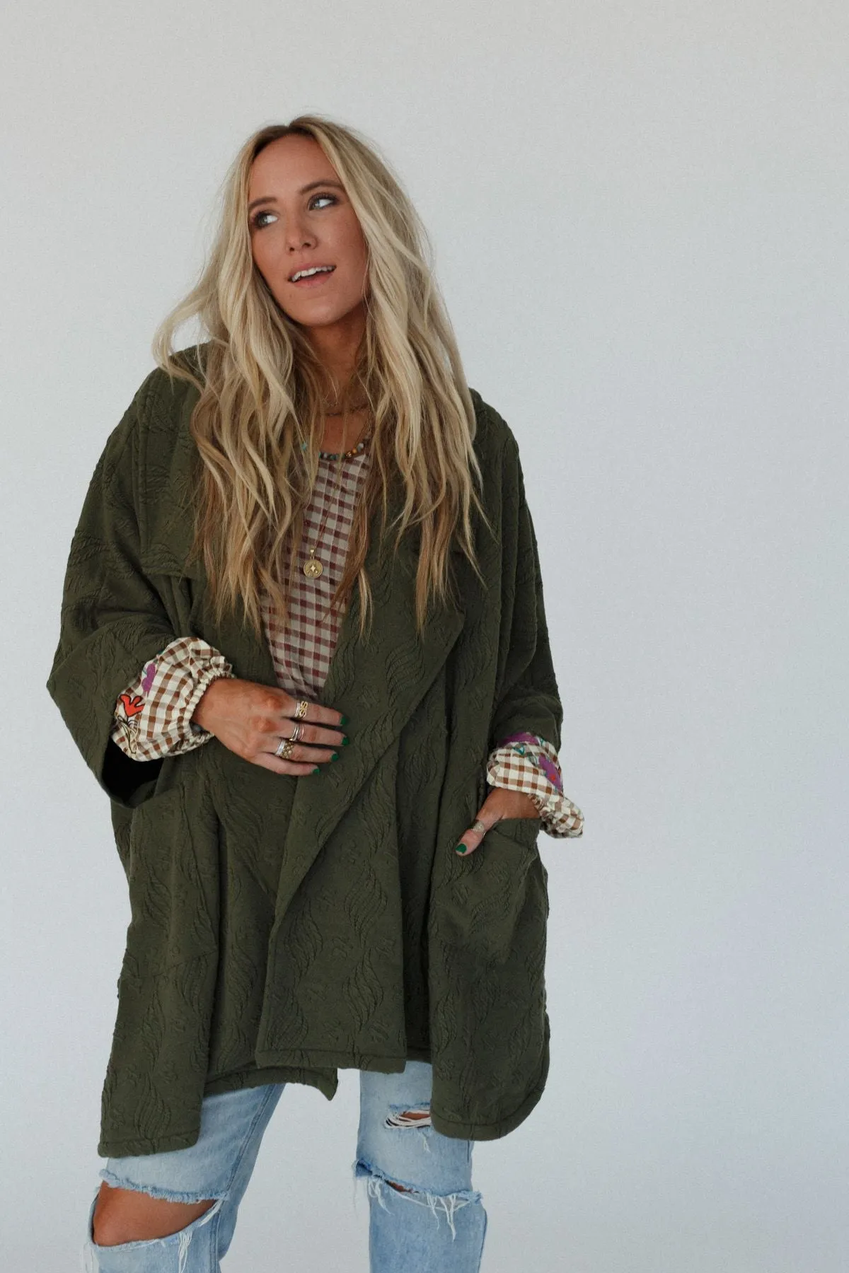 Elea Cardigan - Olive