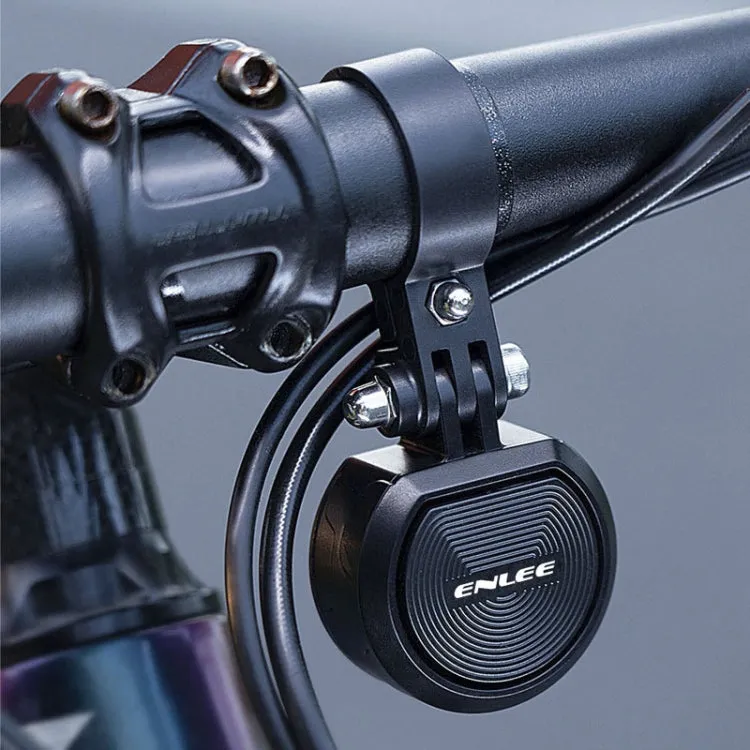 ENLEE E-DL003 Bicycle Wireless Remote Control Horn Mountain Bike Bell Alarms(Black)