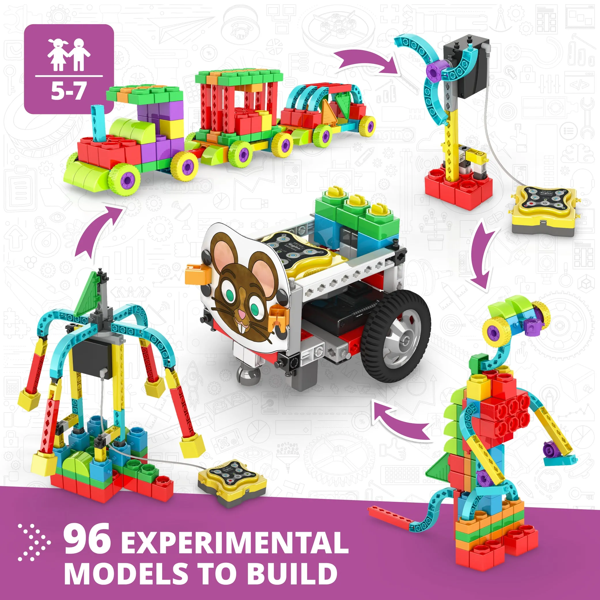FaceBot - Tangible STEM Qboidz & Robotics Set