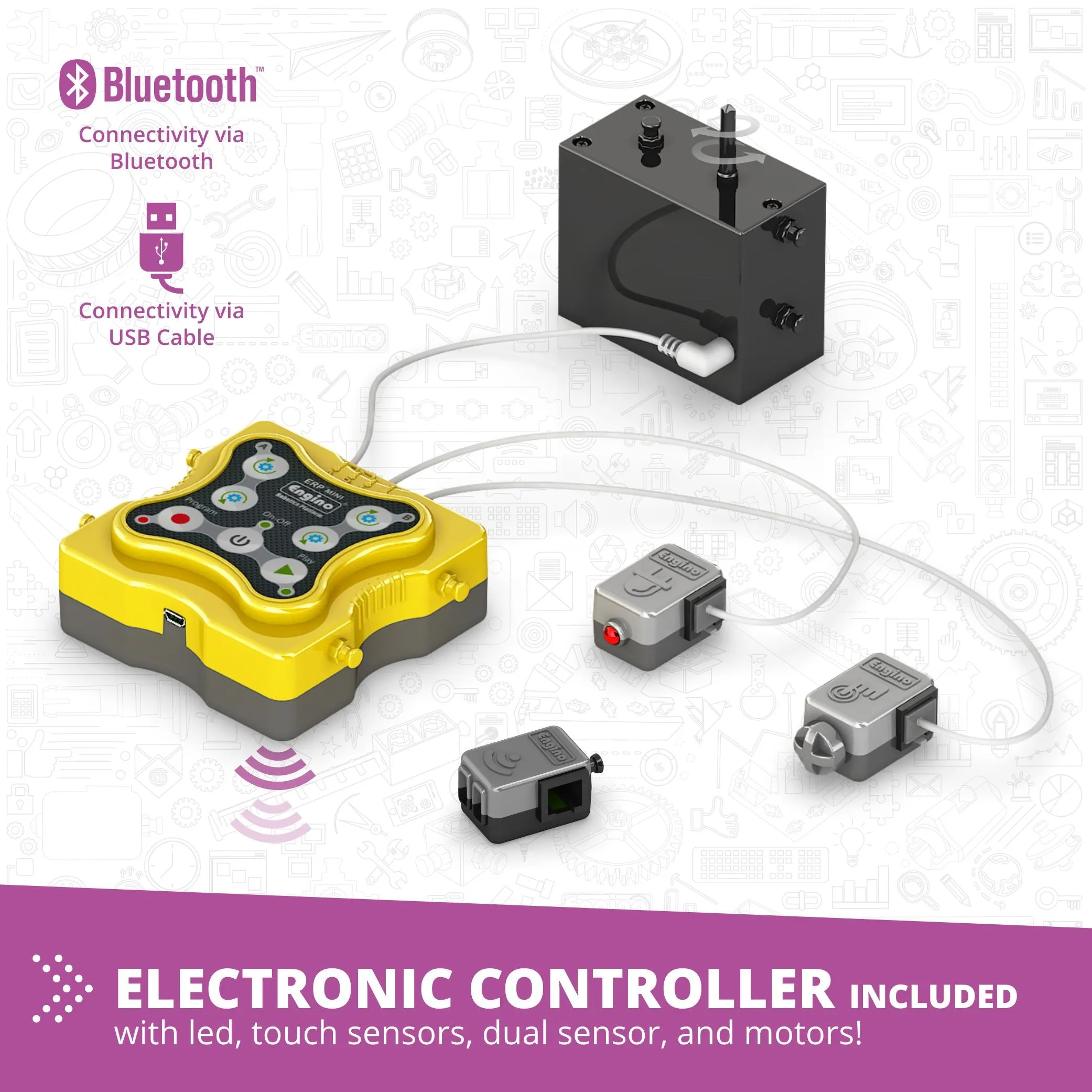 FaceBot - Tangible STEM Qboidz & Robotics Set
