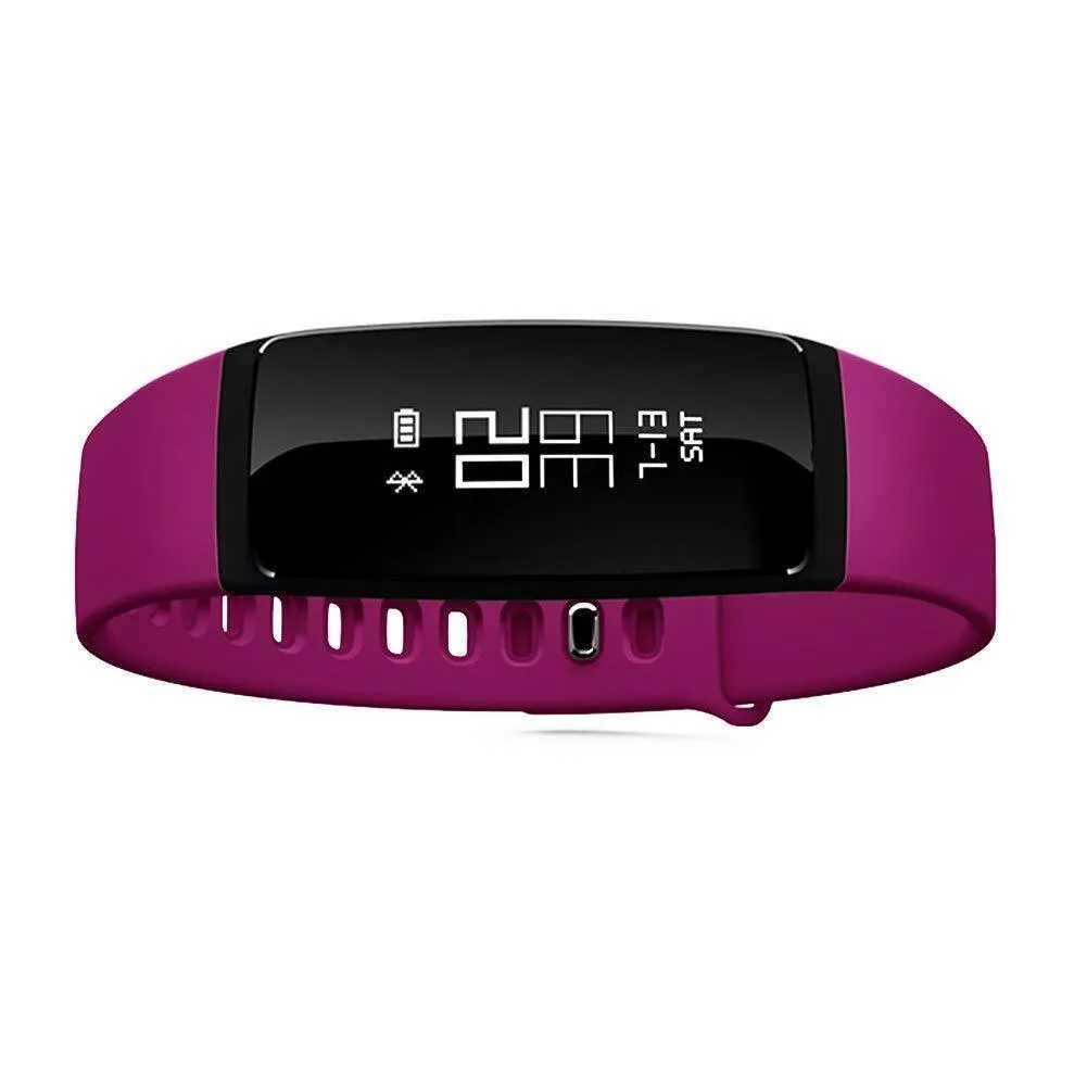 Fitness Tracker, Smart Bracelet Pedomete Blood Pressure Monitor Heart Rate