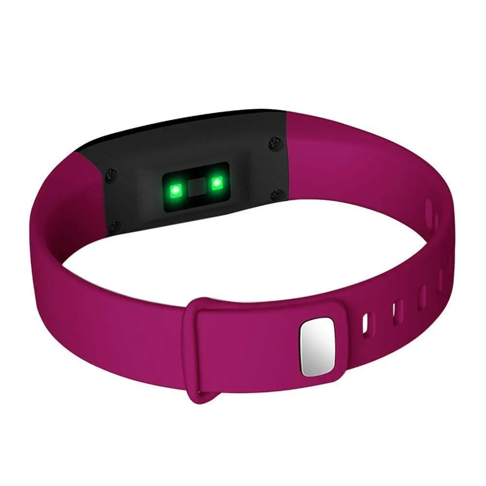 Fitness Tracker, Smart Bracelet Pedomete Blood Pressure Monitor Heart Rate