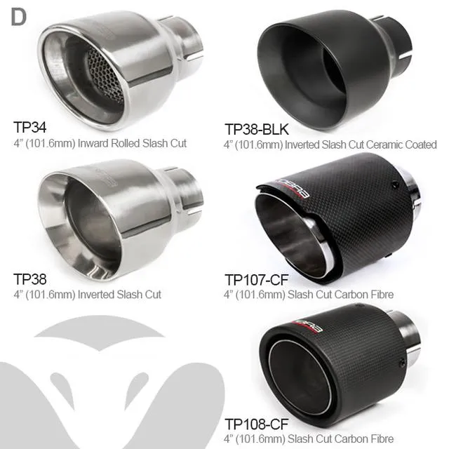 Ford Mustang 5.0 V8 GT Convertible (2015-18) Venom Box Delete Axle Back Performance Exhaust