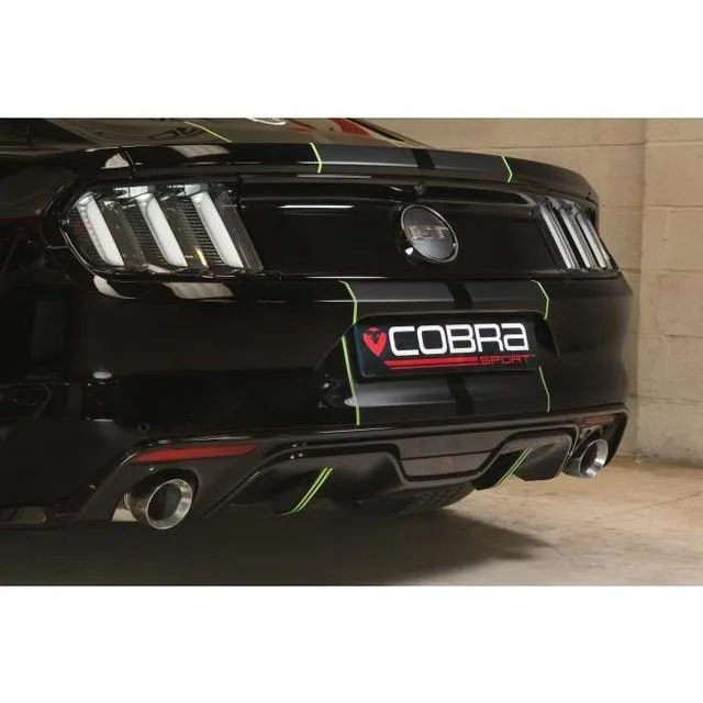 Ford Mustang 5.0 V8 GT Convertible (2015-18) Venom Box Delete Axle Back Performance Exhaust
