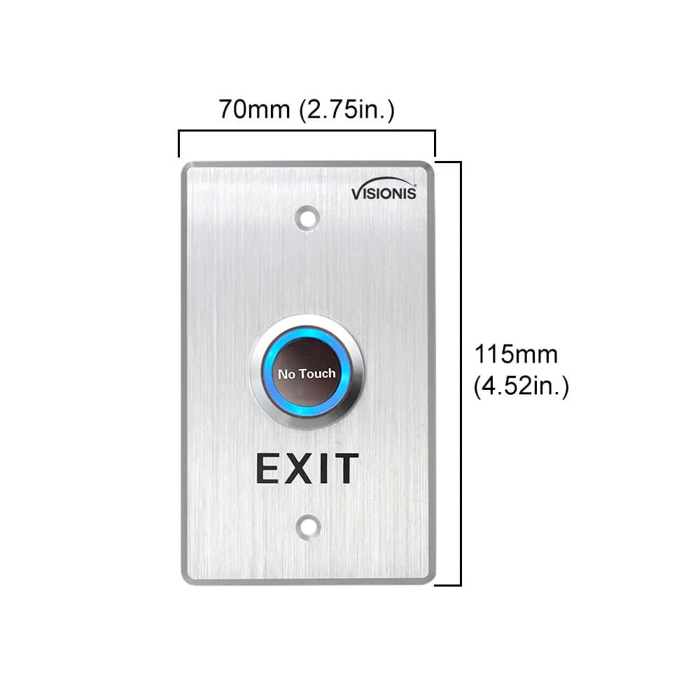 FPC-6134 Two Doors Access Control For In Swing Door Electric 600lbs Mag Lock Time Attendance TCP/IP Wiegand Controller Box, Black Indoor/Outdoor Card Reader, Software   20,000 Users Kit