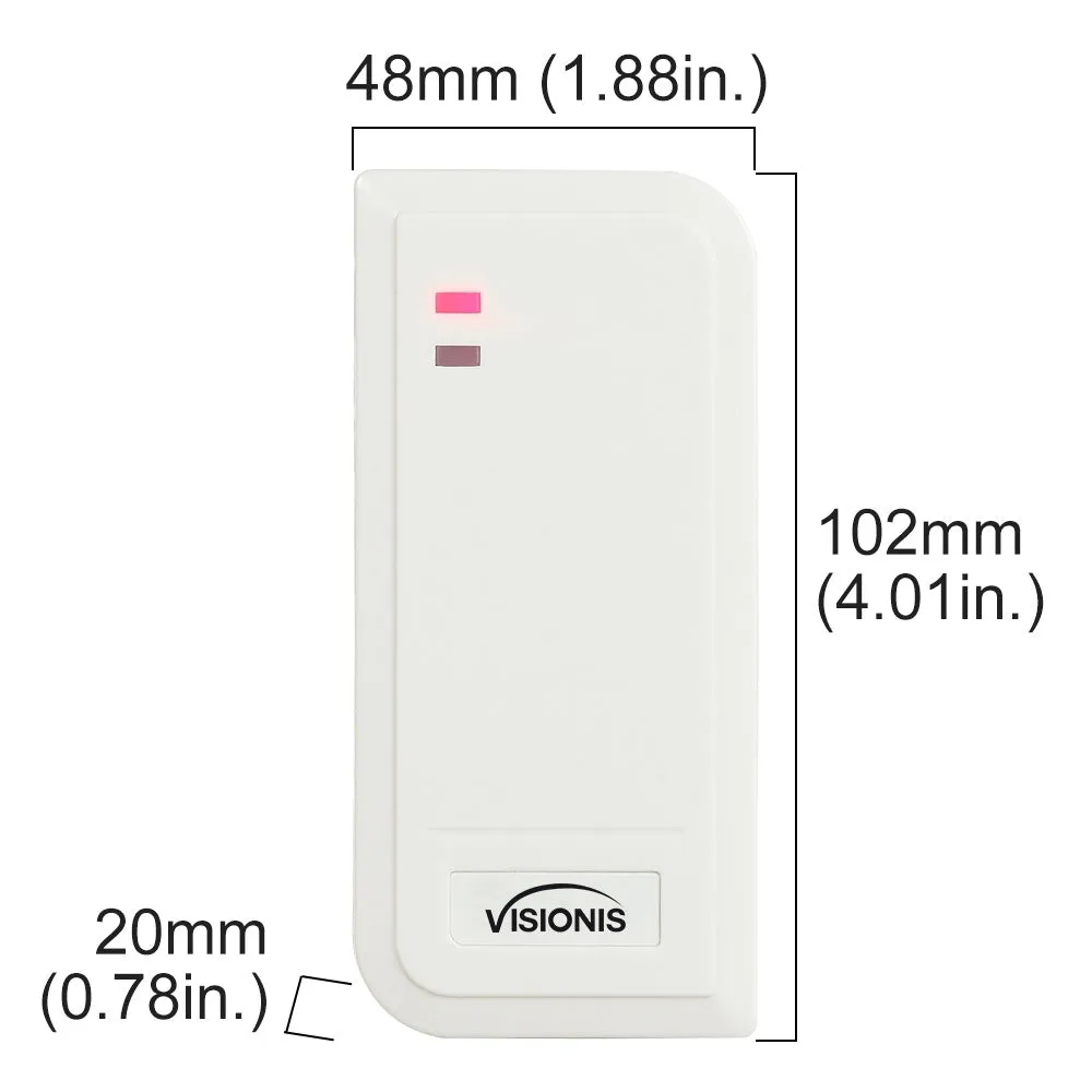 FPC-6481 Two Doors Access Control For OutSwing Door Electric 1200lbs MagLock Time Attendance TCP/IP Wiegand Controller Box   Indoor/Outdoor Card Reader, Software Included   20,000 Users Kit