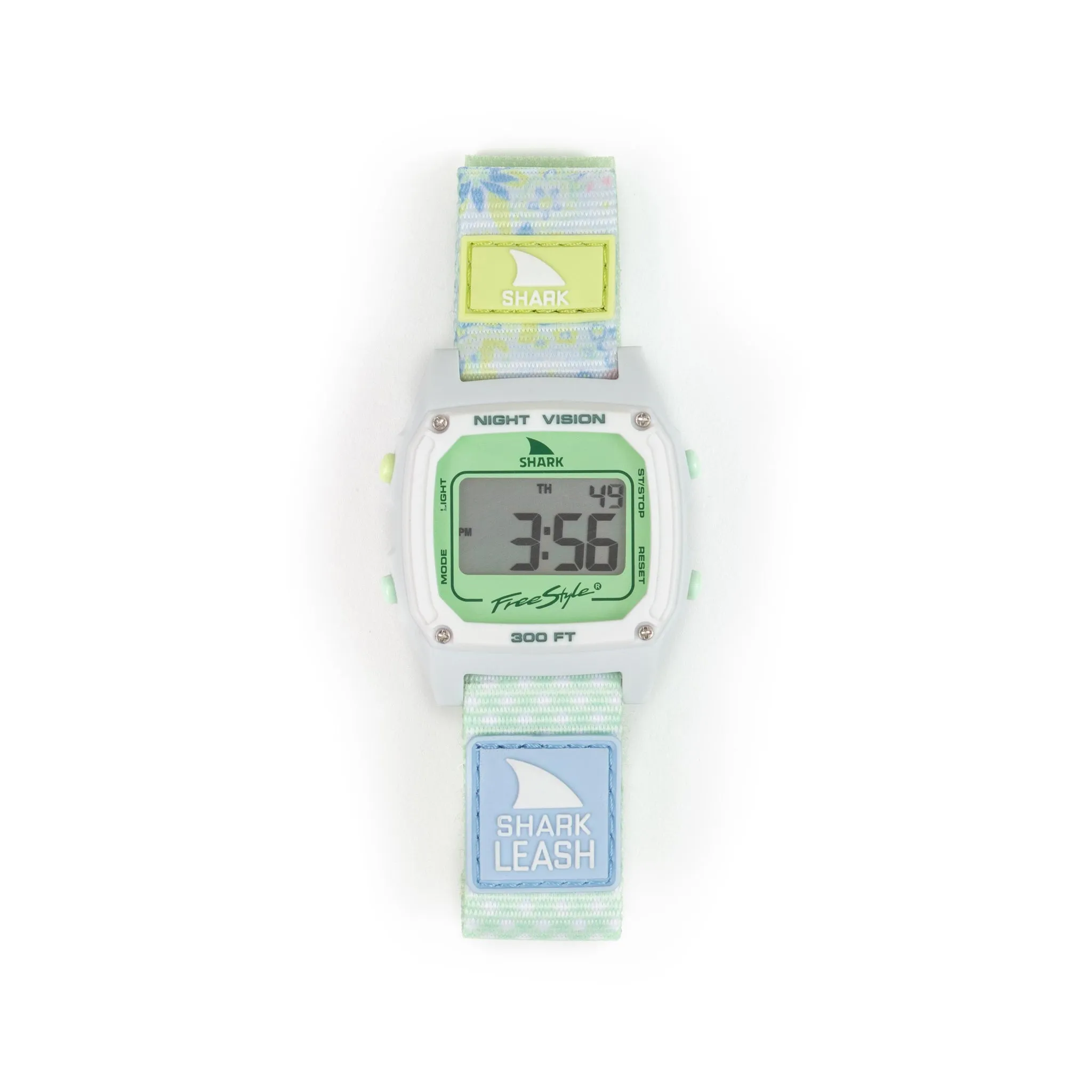 Freestyle Shark Classic Leash - Boho Lime