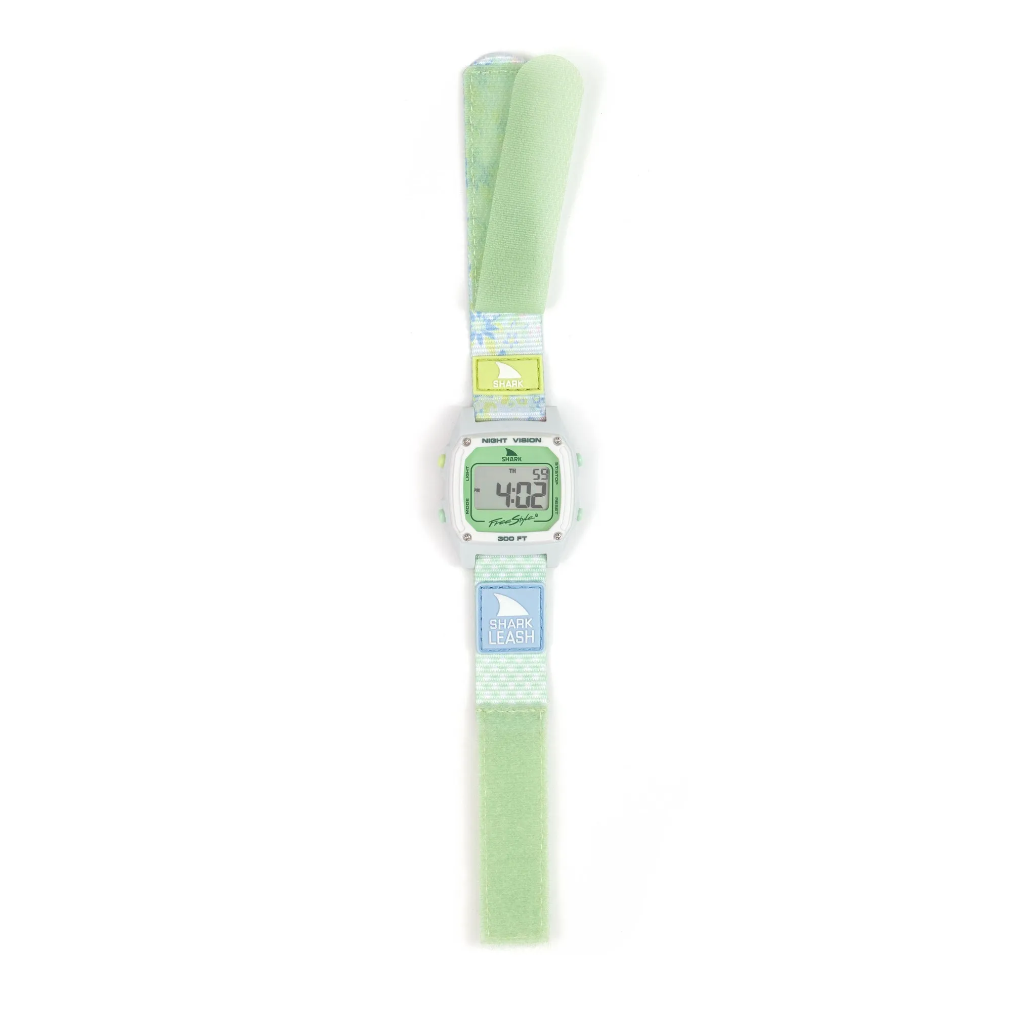 Freestyle Shark Classic Leash - Boho Lime