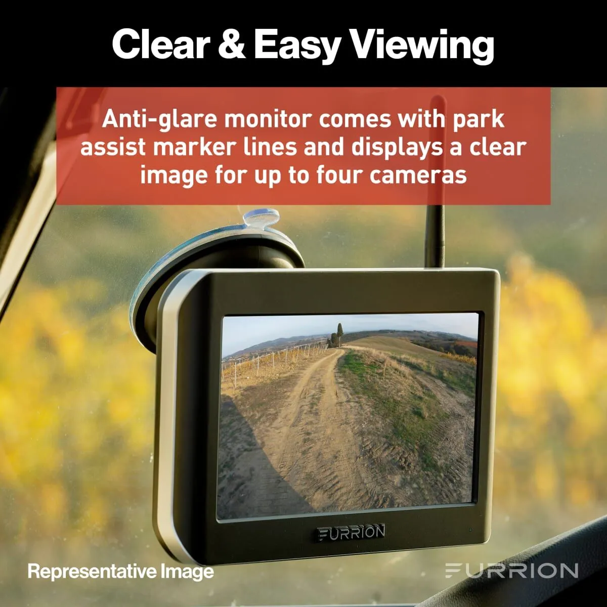 Furrion Vision S 4.3" RV Backup Camera, Night Vision, Waterproof -  FOS43TASF