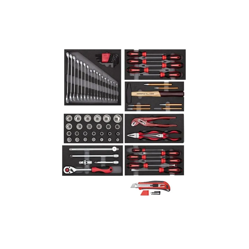 Gedore R21010000 Tool Set 8xCT Modules   Cutter 80 pcs