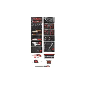 Gedore R21010002 Tool set 11xCT Modules  var.Tools 166pcs
