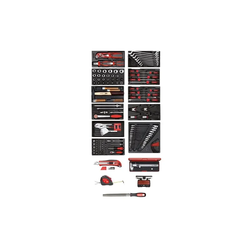Gedore R21010002 Tool set 11xCT Modules  var.Tools 166pcs