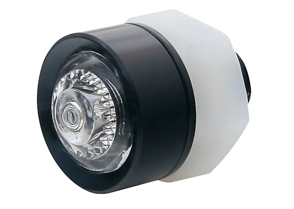 HIGHSIDER 203-215 LED Indicator "MONO" Clear Lens with E-Mark - Black