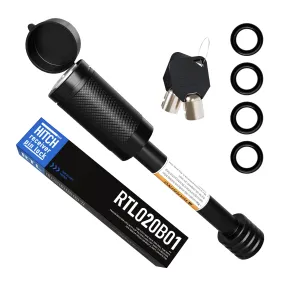 Hitch Receiver Pin Lock 5/8" Dia Locking Hitch Pin Fits 2 and 2-1/2 Inch Receiver RTL020B01