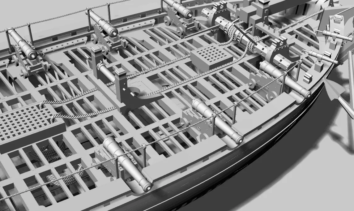 HMS Alert 1777  1:48 - Trident Model