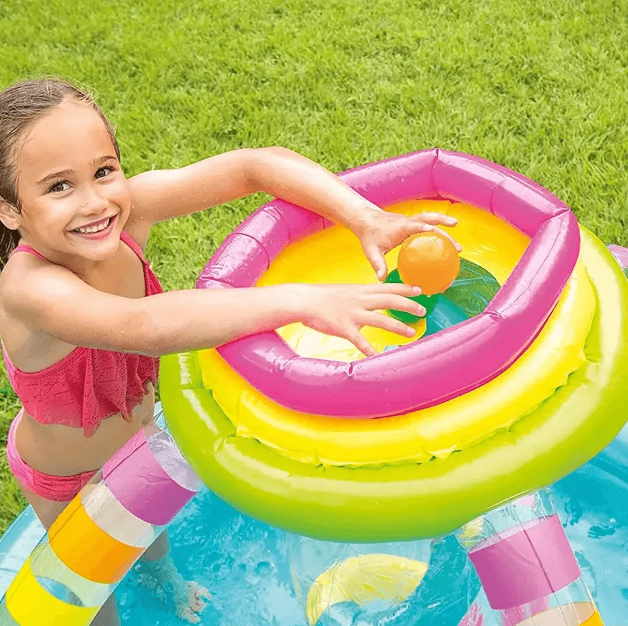 INTEX RAINBOW FUNNEL PLAY CENTER POOL FOR KIDS  - 56137