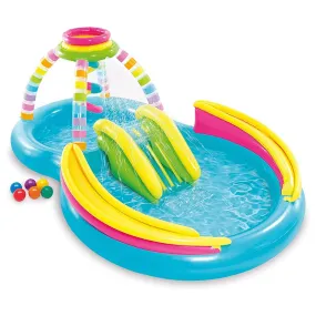 INTEX RAINBOW FUNNEL PLAY CENTER POOL FOR KIDS  - 56137