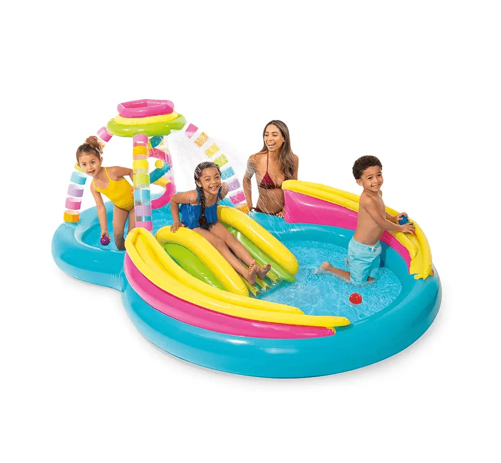 INTEX RAINBOW FUNNEL PLAY CENTER POOL FOR KIDS  - 56137