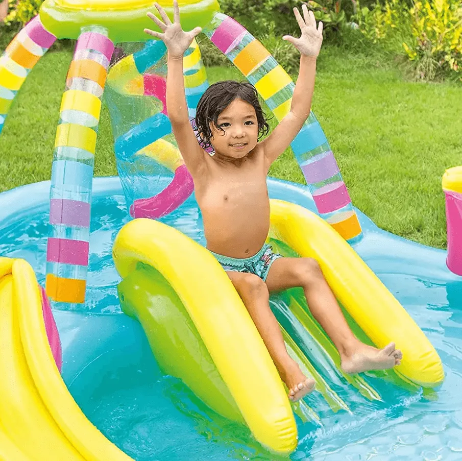 INTEX RAINBOW FUNNEL PLAY CENTER POOL FOR KIDS  - 56137