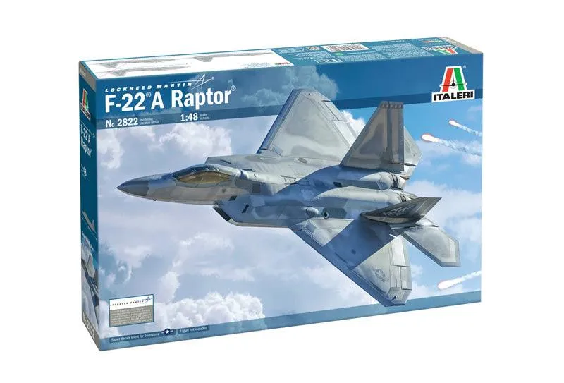 Italeri #2822 F-22A Raptor 1/48 Model Kit