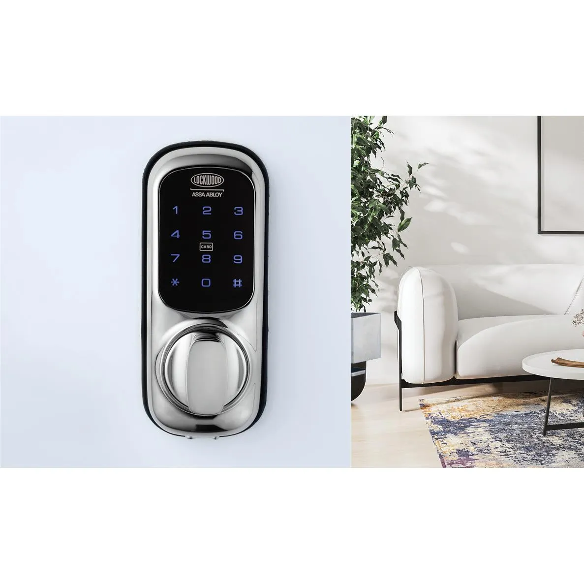 Lockwood 001 Touch Plus Smart Deadlatch