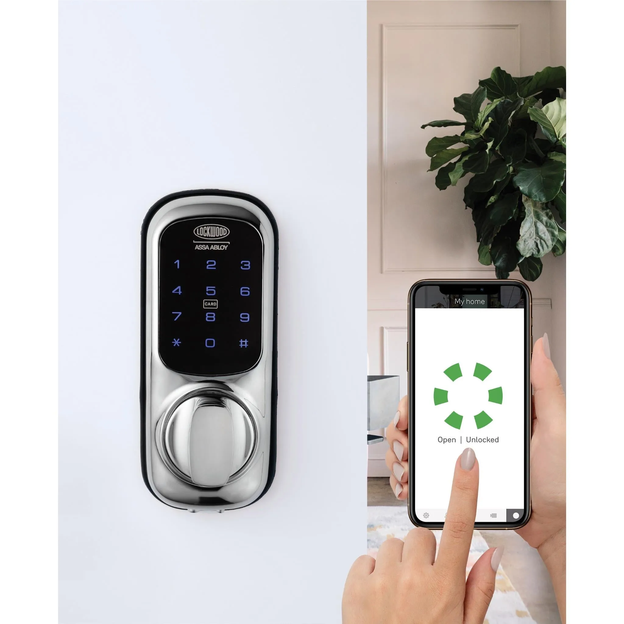 Lockwood 001 Touch Plus Smart Deadlatch