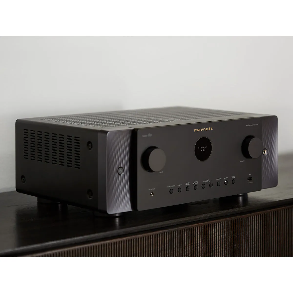 Marantz Cinema 60 7.2 Channel 8K Home Theater Receiver with Dolby Atmos, DTS:X, and HEOS Built-In