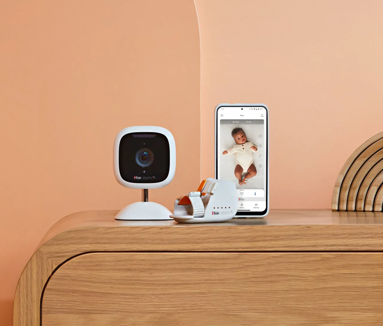 Masimo Stork Vitals  Smart Home Baby Monitoring System | FDA Cleared