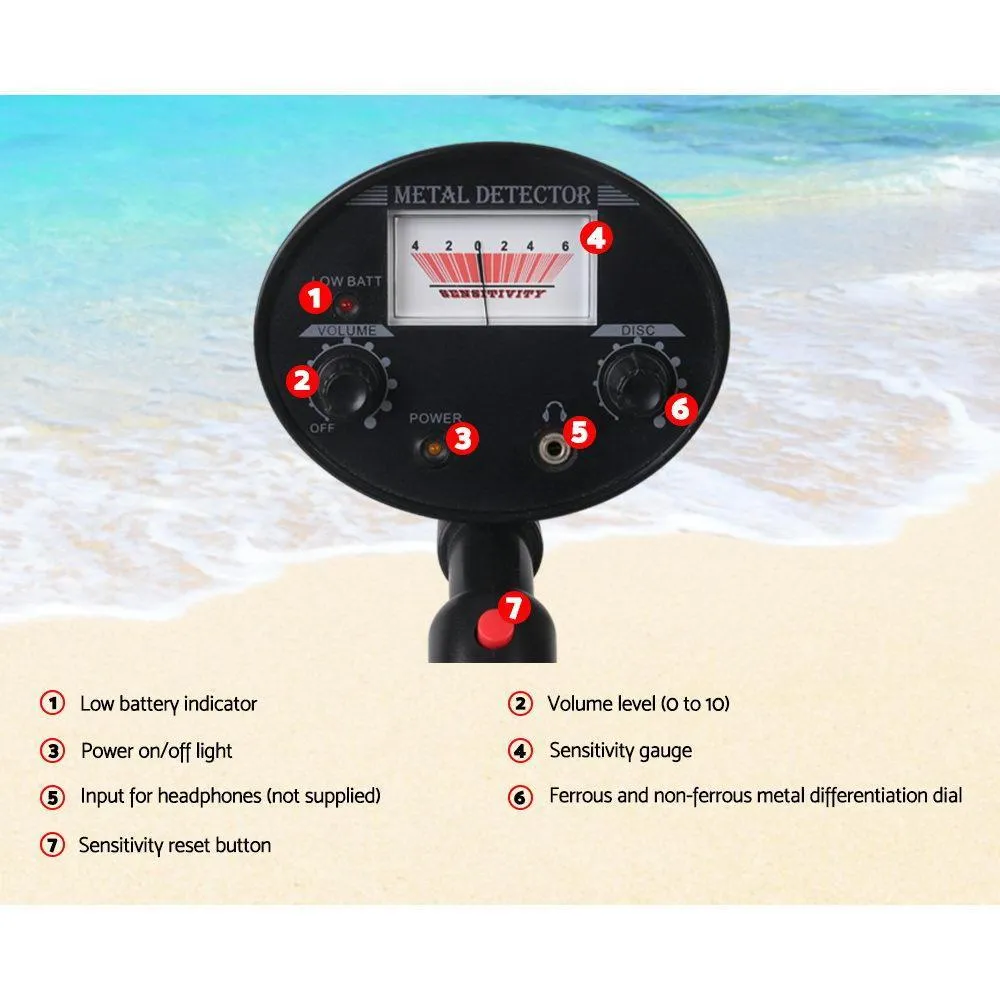 Metal Detector and Pinpointer Sensitive Kit