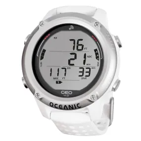 Open Box Oceanic GEO 4.0 Wrist Dive Computer - White
