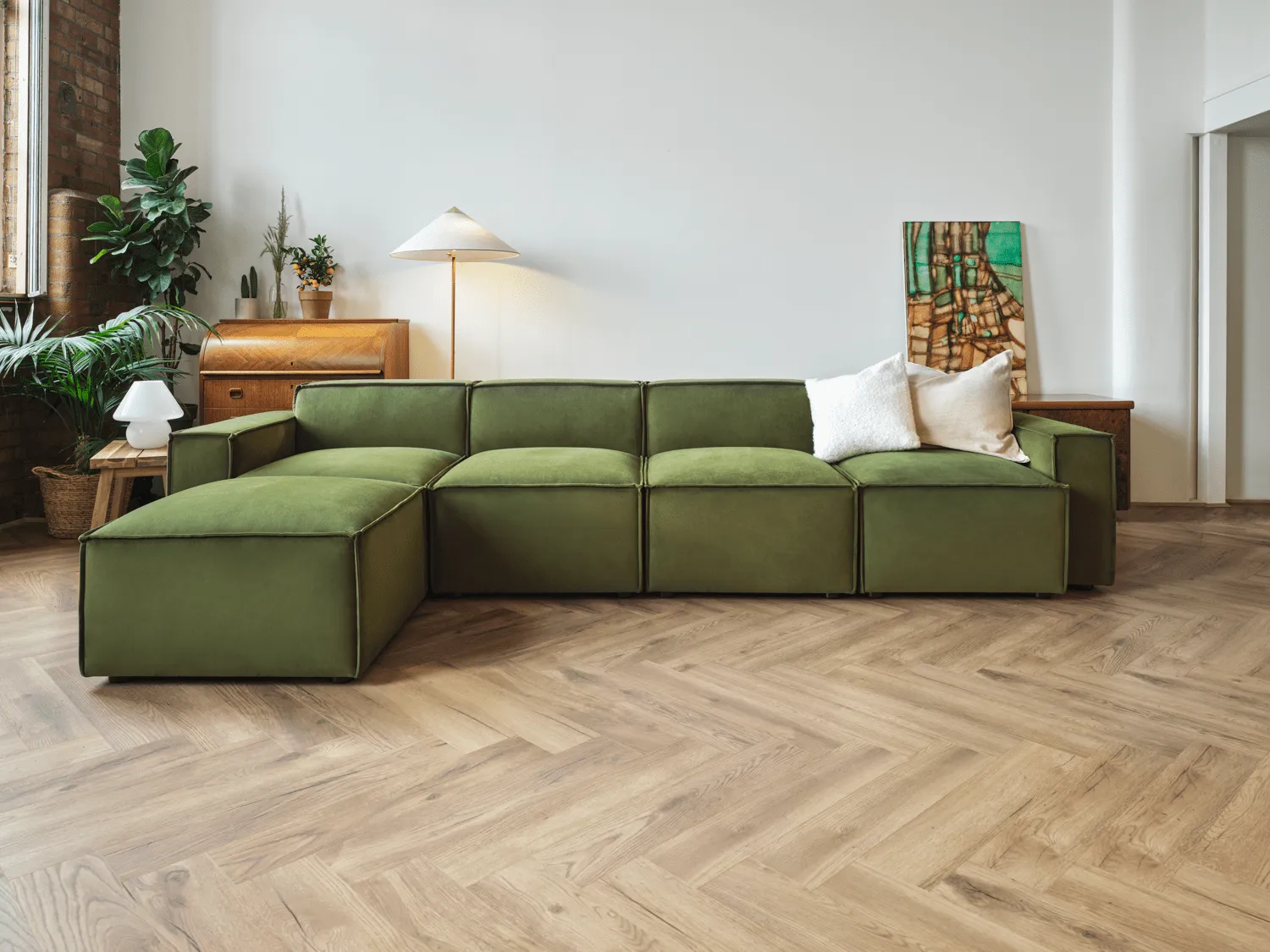 Refurbished Model 03 4 Seater Left Chaise