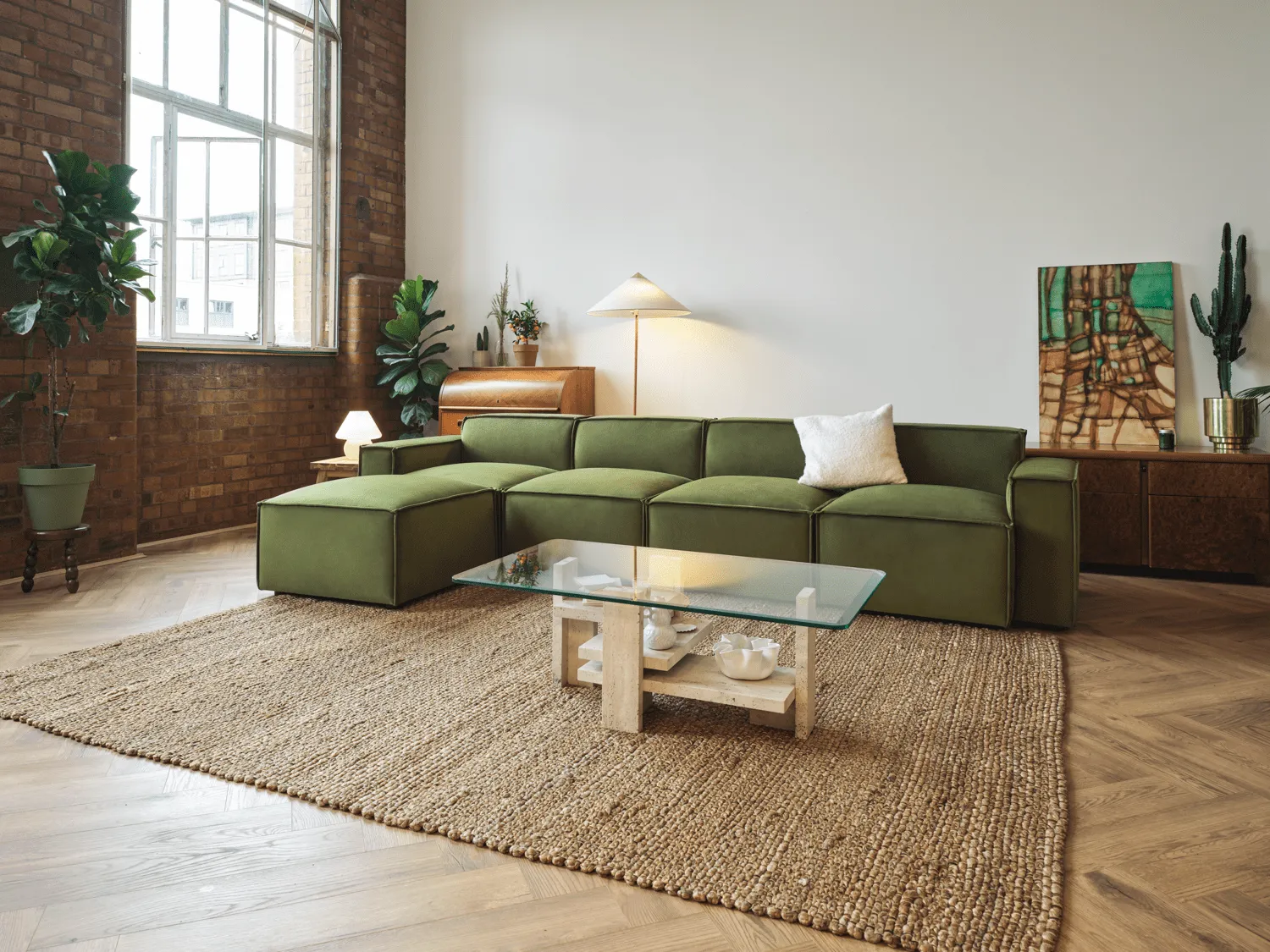 Refurbished Model 03 4 Seater Left Chaise