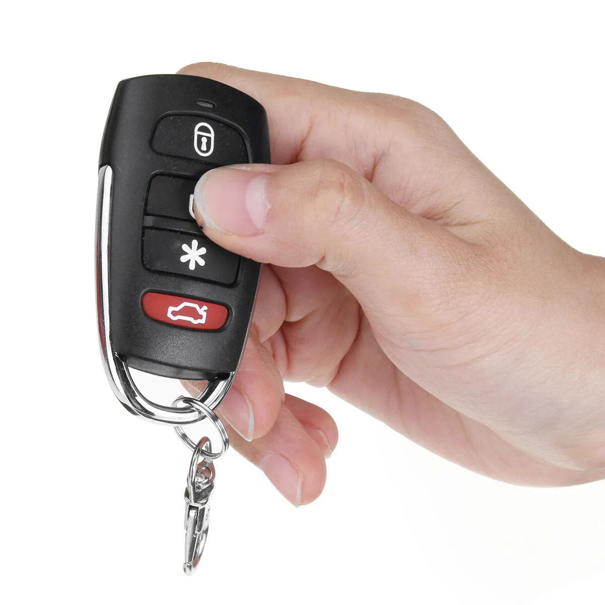 Remote Control Car Alarm System Keyless Entry 2/4 Door Power Lock Actuator Motor Kit
