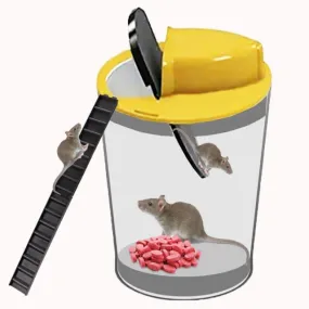 Reusable Humane Auto Reset Bucket Cover Mouse Trap