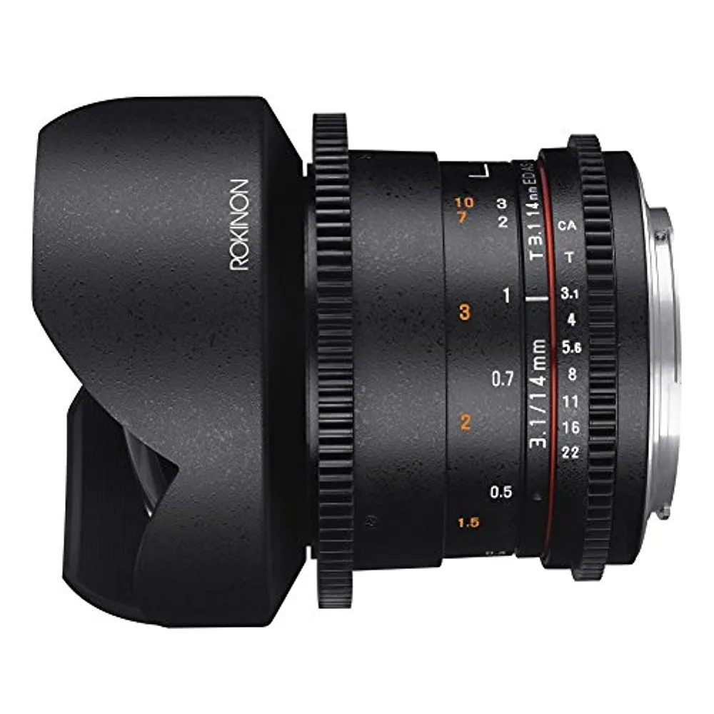Rokinon 14mm T3.1 Cine DS Lens for Sony E-Mount