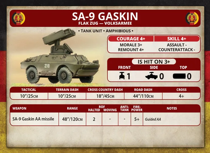 SA-9 Gaskin SAM Platoon (x3)