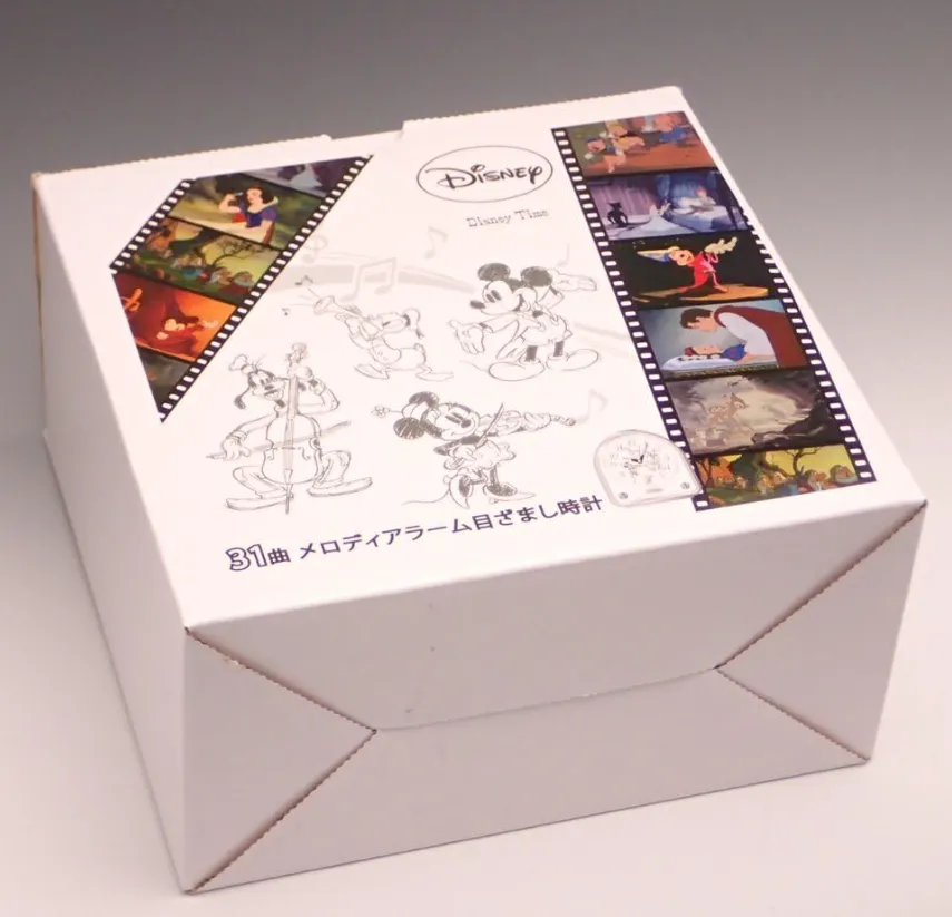 SEIKO Disney Melody Clock FD464S Color Silver Model Dome Shape Classic NEW JAPAN
