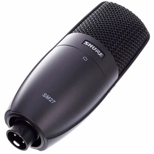 Shure SM27 Professional Large Diaphragm Condenser Microphone