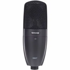 Shure SM27 Professional Large Diaphragm Condenser Microphone