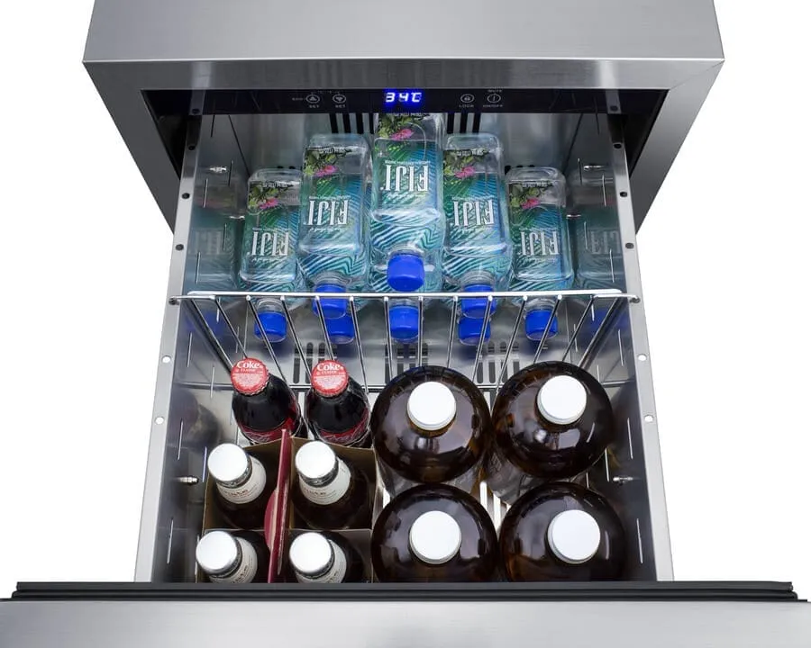 Summit 18" ADA Compliant Outdoor All-Refrigerator ADRD18OS