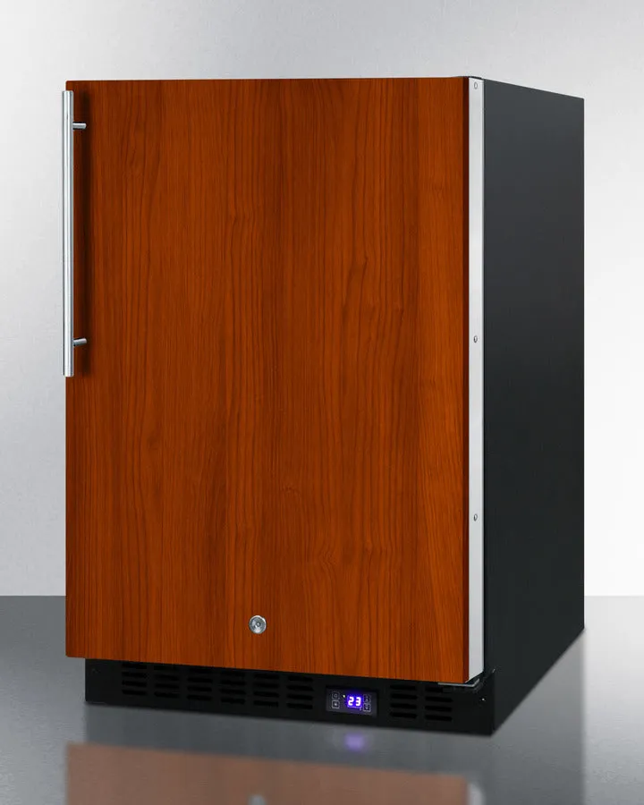 Summit 24" Wide Frost-Free Built-In All-Freezer with Integrated Door Frame and Icemaker - SCFF53BIFIM