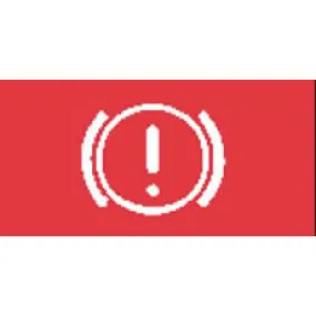 Switch Lens Bottom Red Brake Warning Pk5