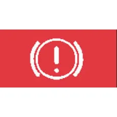 Switch Lens Bottom Red Brake Warning Pk5