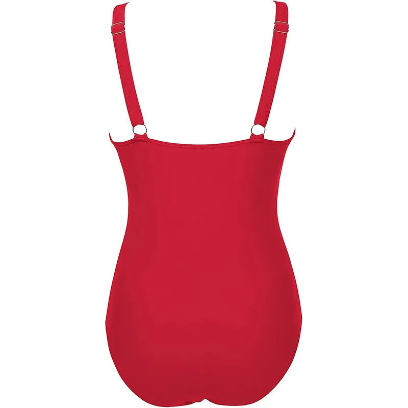 Tight, Sexy Swimsuit with a Hollowed-Out Hem