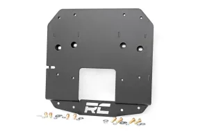 Tire Carrier Relocation Plate - No Prox - Jeep Wrangler 4xe (21-23)/Wrangler JL (18-23)