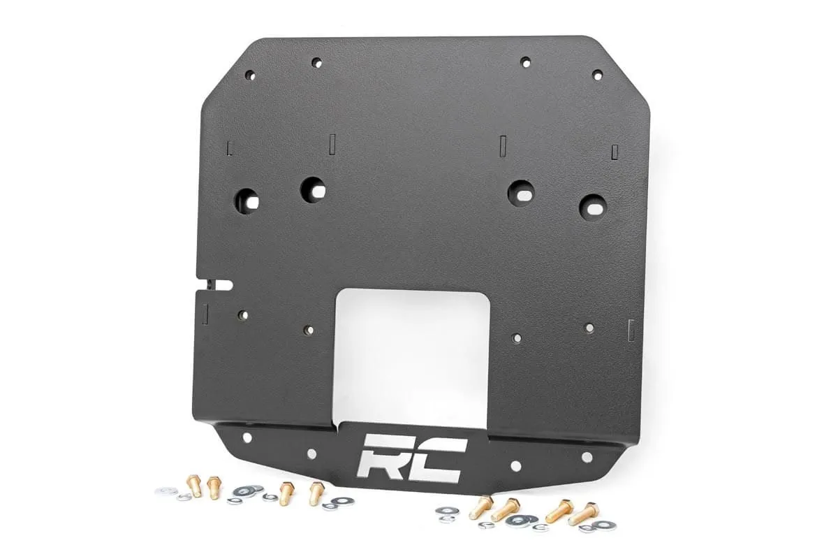 Tire Carrier Relocation Plate - No Prox - Jeep Wrangler 4xe (21-23)/Wrangler JL (18-23)