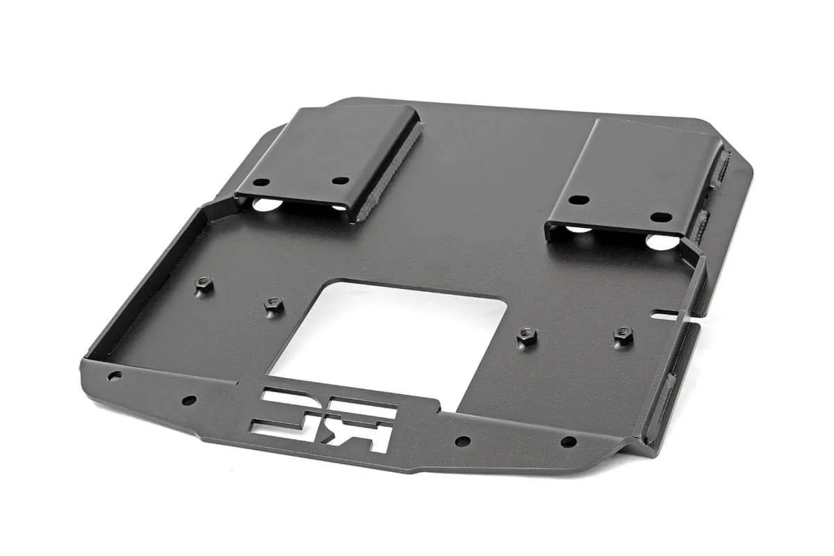 Tire Carrier Relocation Plate - No Prox - Jeep Wrangler 4xe (21-23)/Wrangler JL (18-23)