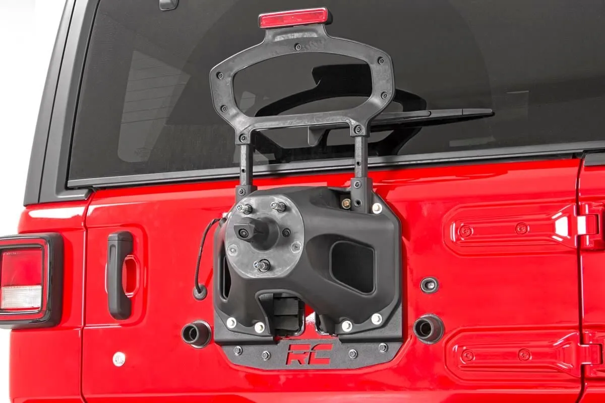 Tire Carrier Relocation Plate - No Prox - Jeep Wrangler 4xe (21-23)/Wrangler JL (18-23)
