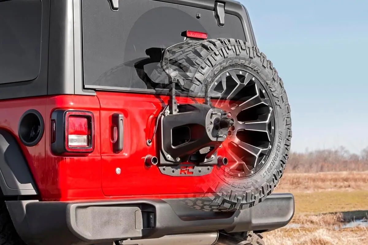 Tire Carrier Relocation Plate - Prox Sensor - Jeep Wrangler JL (18-23)